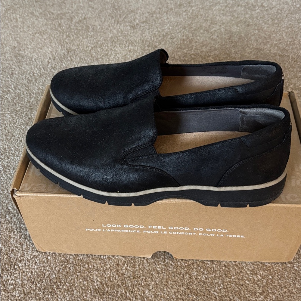 Dr. Scholl's Black Slip-On Shoes —Brand new